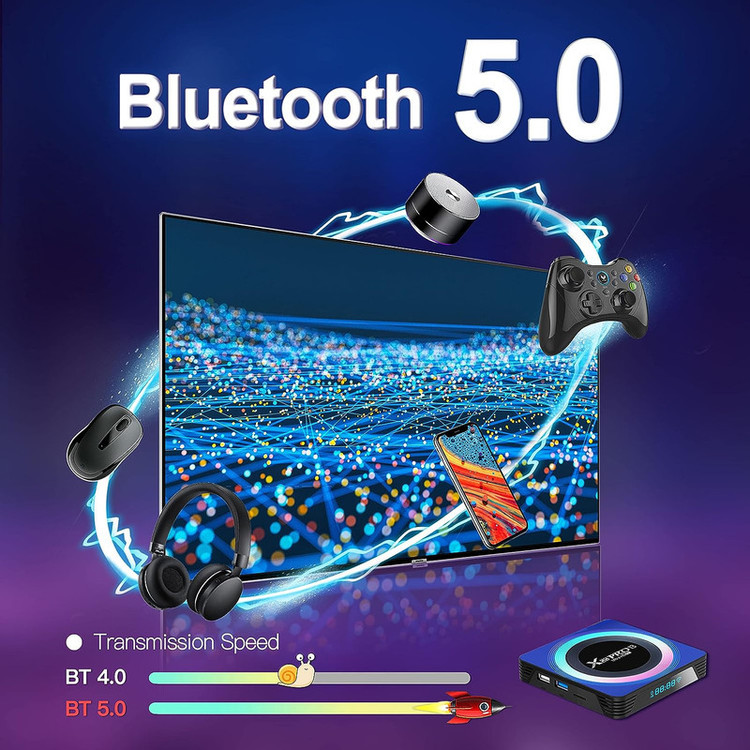 اندروید باکس مدل X88 Pro 13 4/64 GB به همراه کیبورد بیسیم