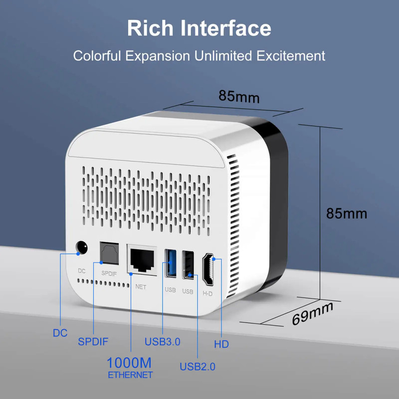اندروید باکس اچ96 مکس مدل H728 حافظه 128G