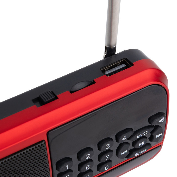 رادیو اسپیکر FM جی او سی مدل H798BT دارای پورت USB