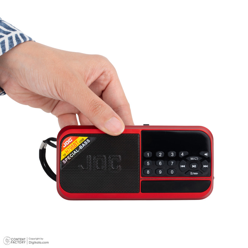 رادیو اسپیکر FM جی او سی مدل H798BT دارای پورت USB