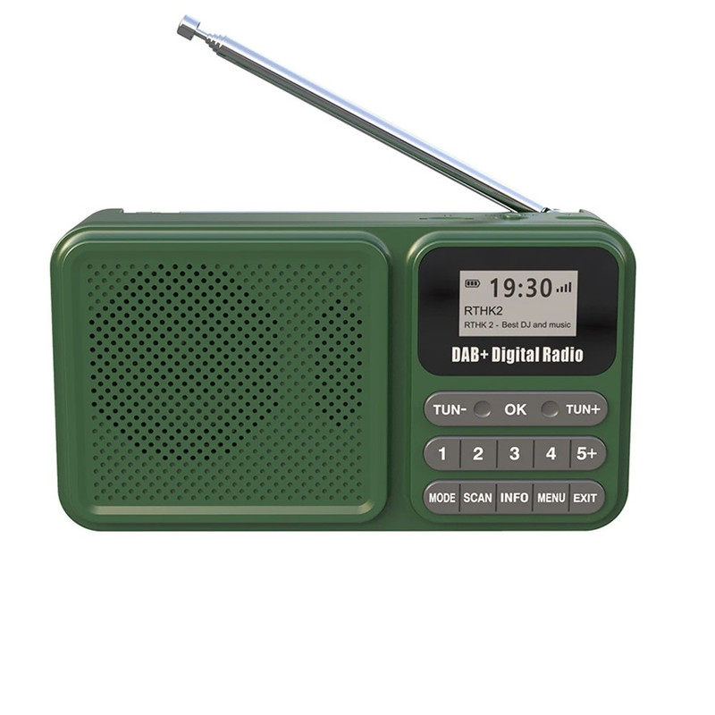 رادیو FM مدل DAB-P11 دارای خروجی هدفون