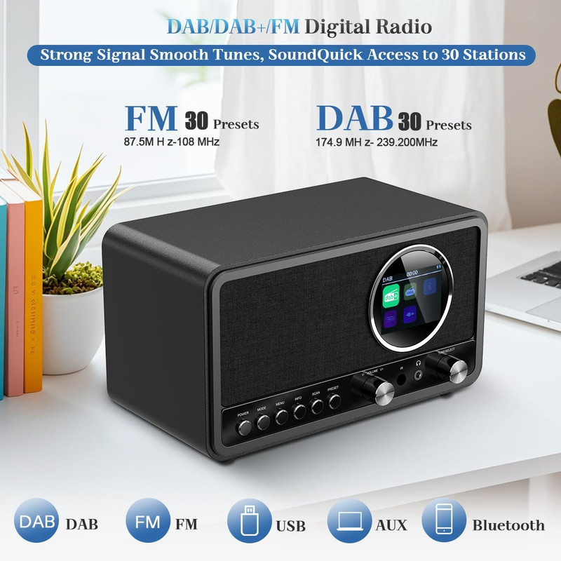 رادیو اسپیکر FM مدل D-05 دارای پورت USB