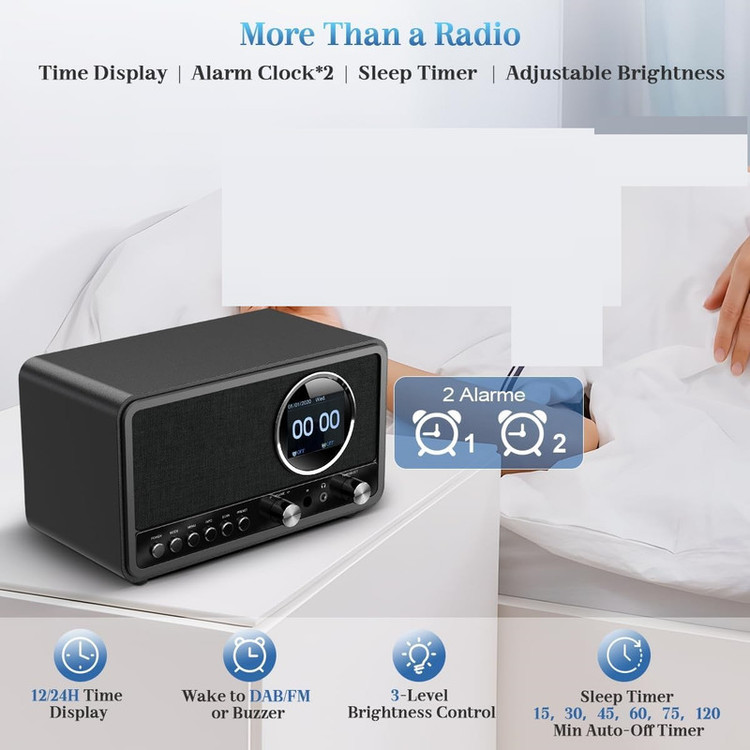 رادیو اسپیکر FM مدل D-05 دارای پورت USB