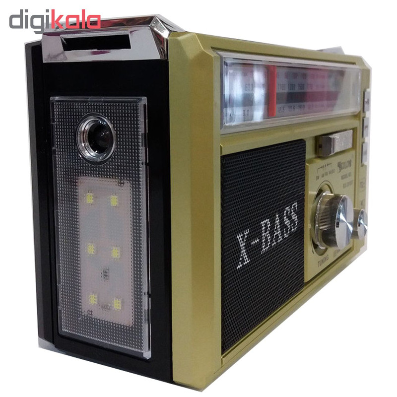 رادیو بلوتوثی گولون مدل RX-381BT