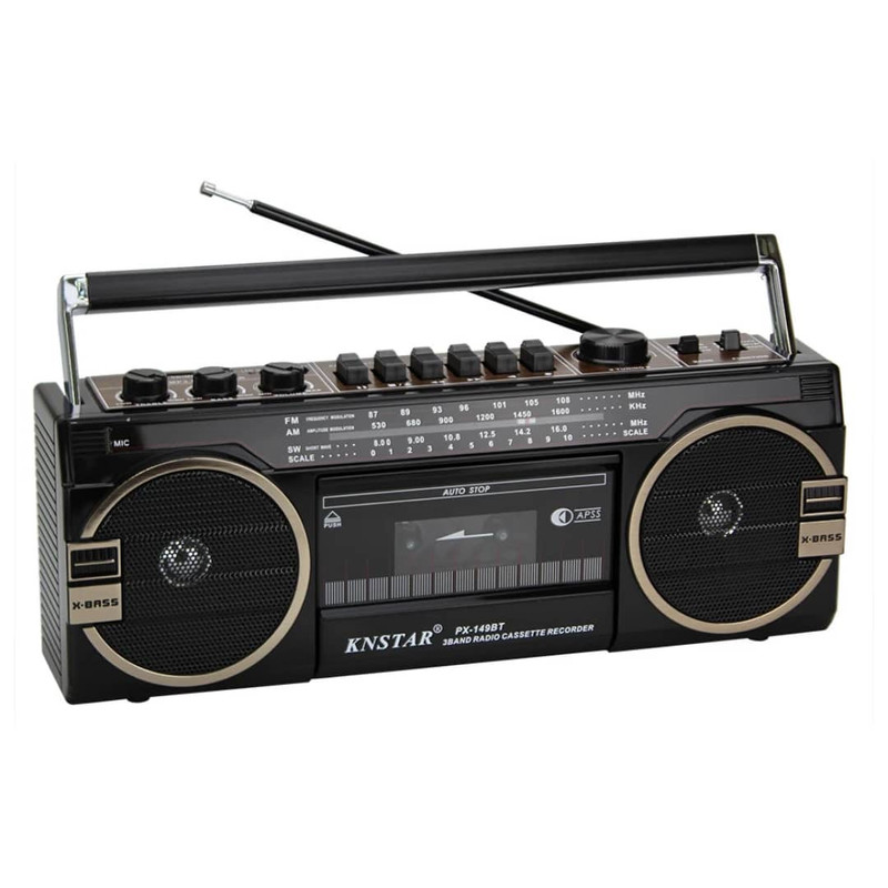رادیو اسپیکر FM کی ان استار مدل کاست خور px-149Bt دارای پورت USB