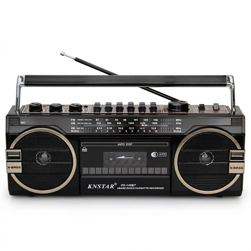 رادیو اسپیکر FM کی ان استار مدل کاست خور px-149Bt دارای پورت USB
