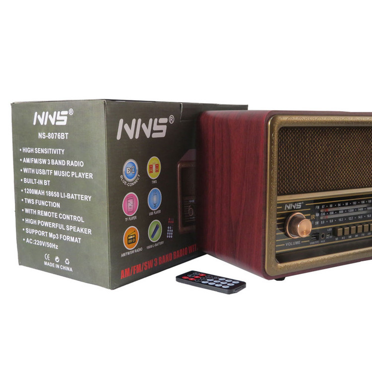 رادیو مدل NS-8076BT NNS