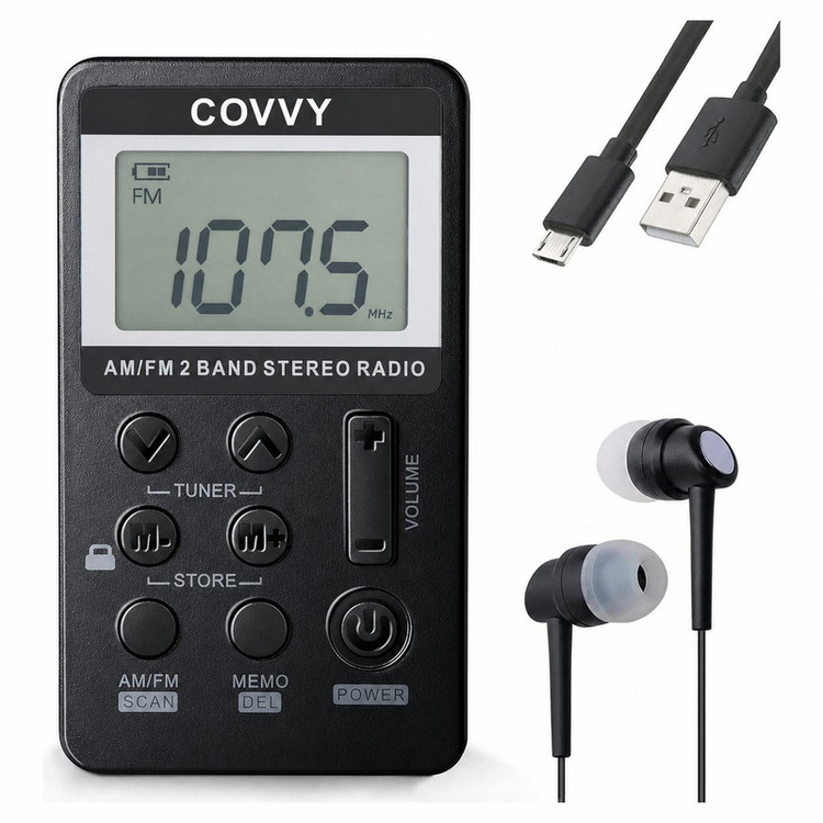 رادیو FM،AM کووی مدل HRD-103