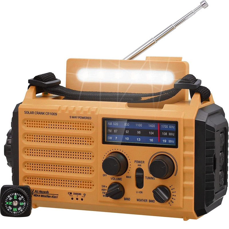 رادیو FM، AM، SW مدل CR1009 دارای خروجی هدفون