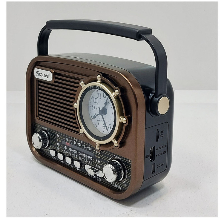 رادیو FM، AM، SW گولون مدل RX-366C دارای پورت USB