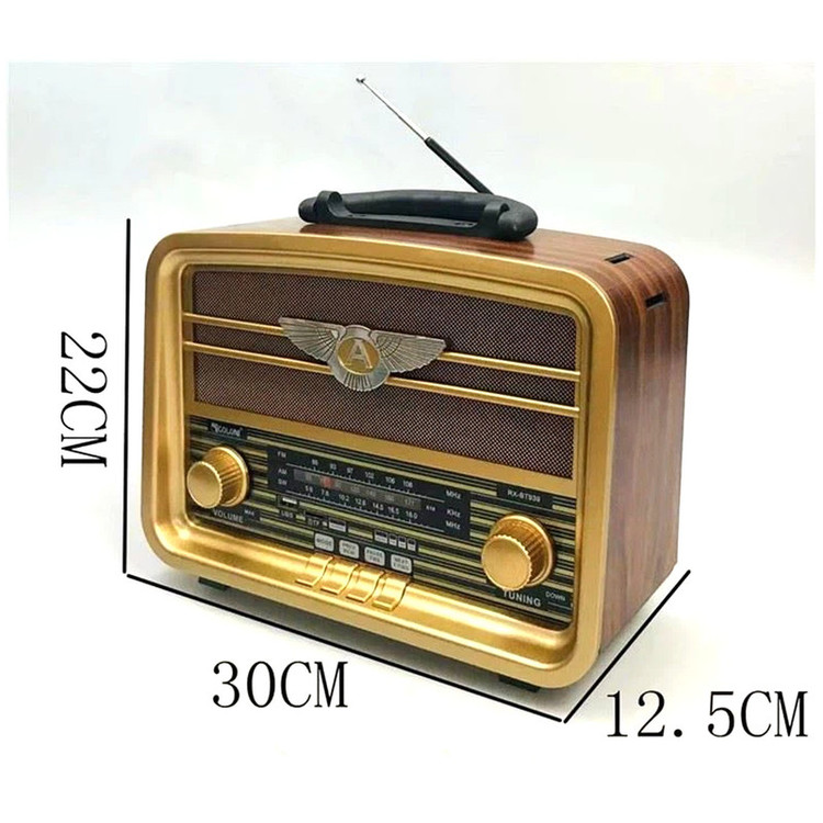 رادیو اسپیکر FM، AM، SW گولون مدل RX-BT939 دارای پورت USB