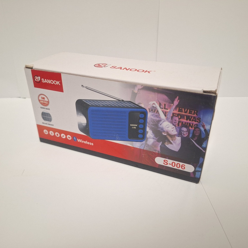رادیو FM مدل S-006 دارای Bluetooth