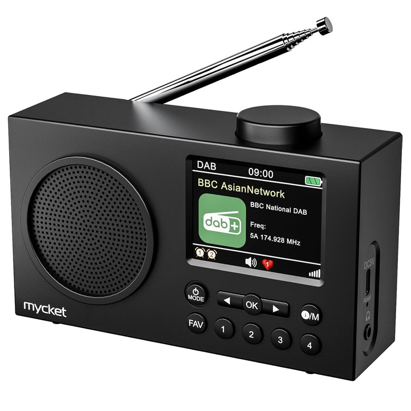 رادیو اسپیکر FM مایکت مدل Hs-d009 دارای Bluetooth