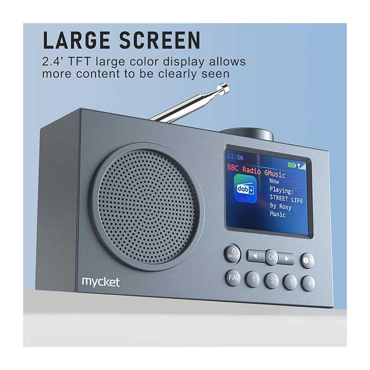 رادیو اسپیکر FM مایکت مدل Hs-d009 دارای Bluetooth