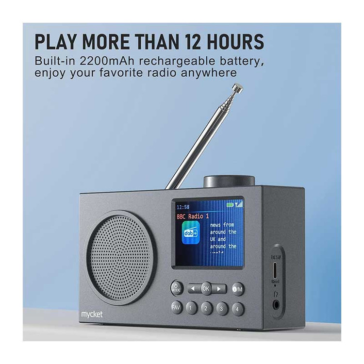 رادیو اسپیکر FM مایکت مدل Hs-d009 دارای Bluetooth