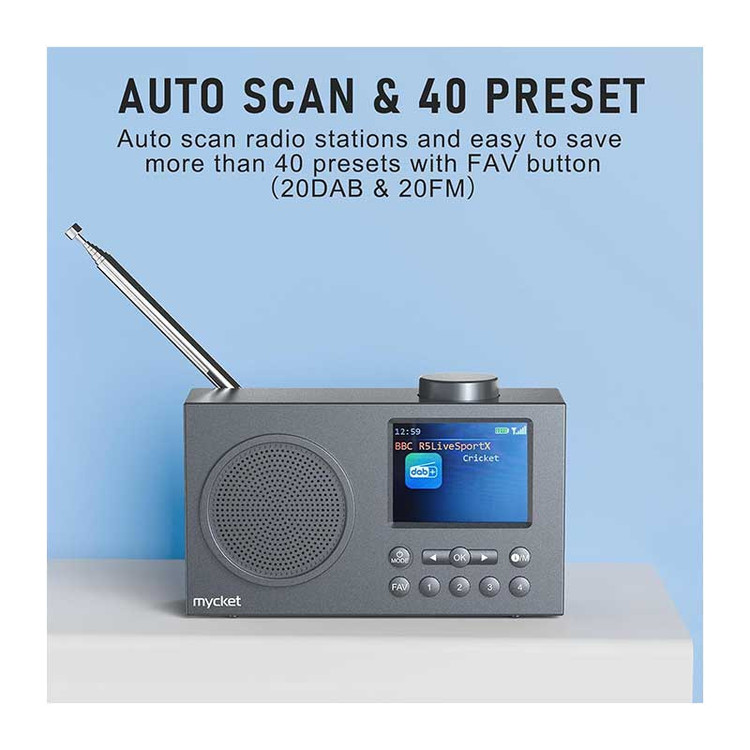 رادیو اسپیکر FM مایکت مدل Hs-d009 دارای Bluetooth