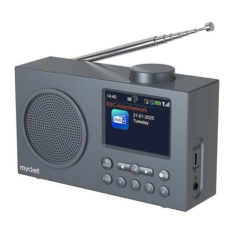 رادیو اسپیکر FM مایکت مدل Hs-d009 دارای Bluetooth