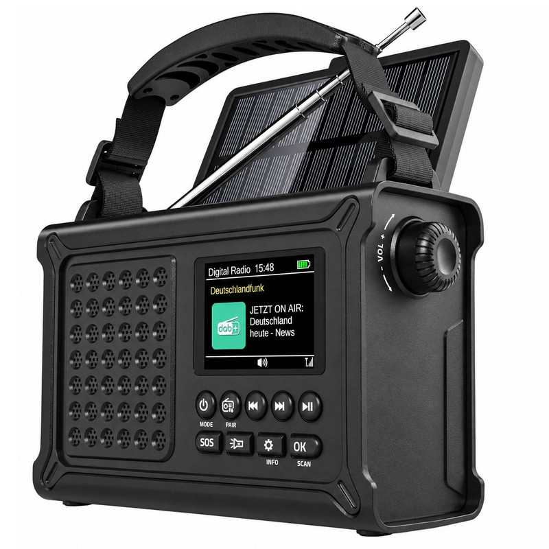 رادیو اظطراری FM  مدل CR1030DAB