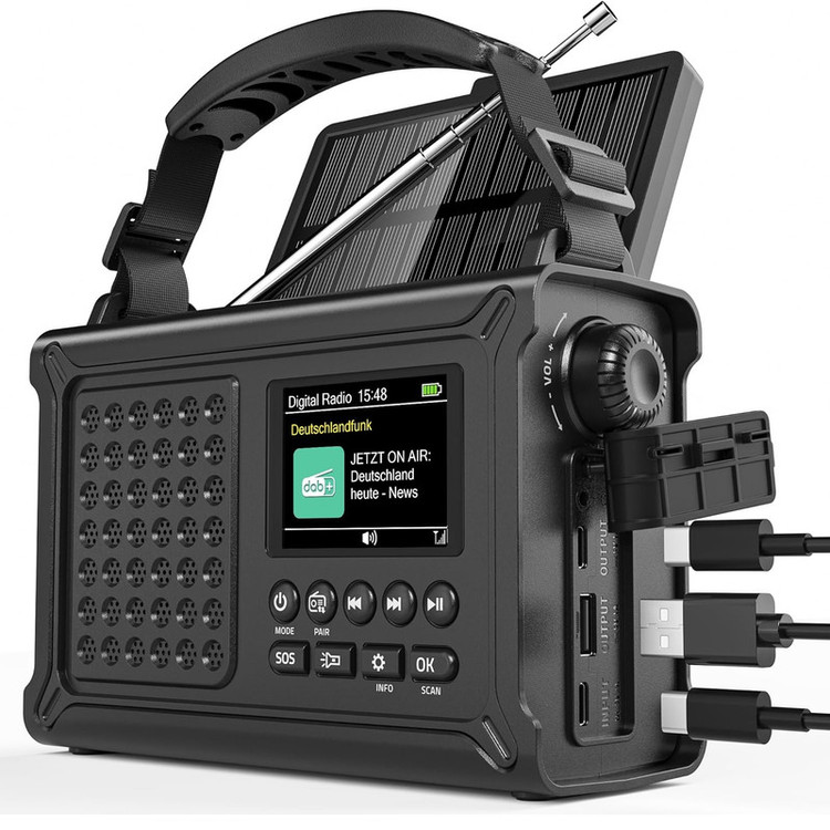 رادیو اظطراری FM مدل CR1030DAB