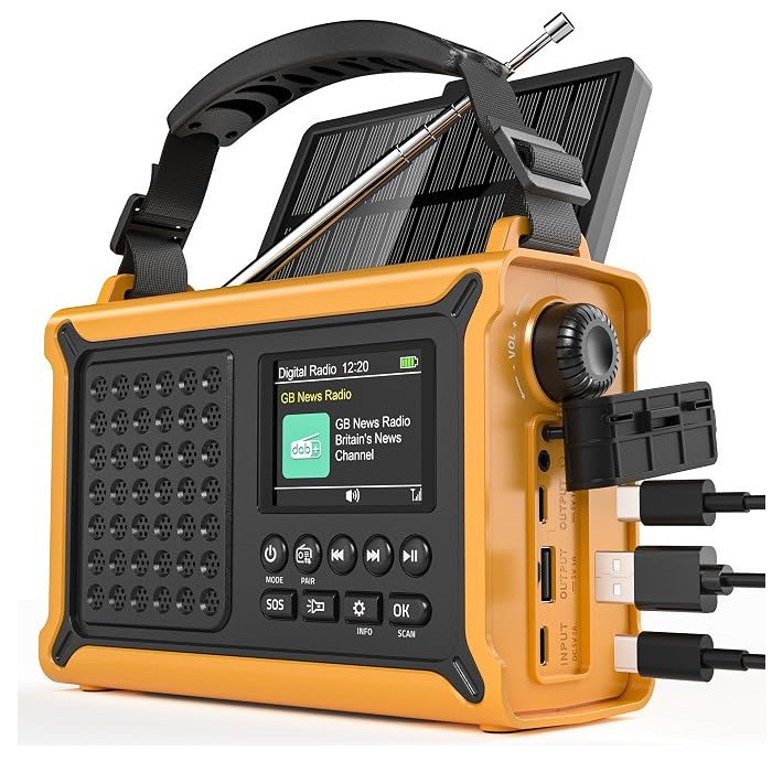 رادیو اظطراری FM مدل CR1030DAB