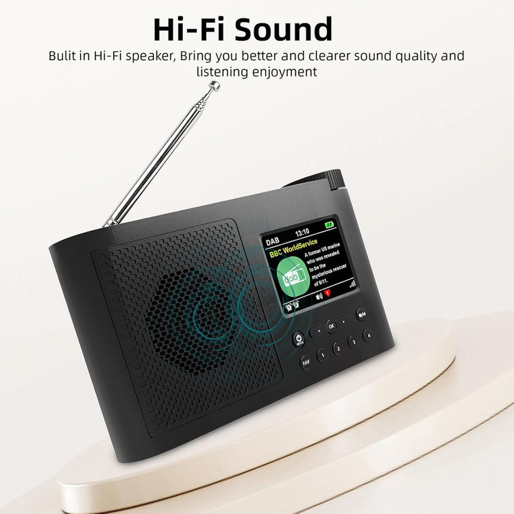 رادیو FM مدل O1201F4585 دارای خروجی هدفون