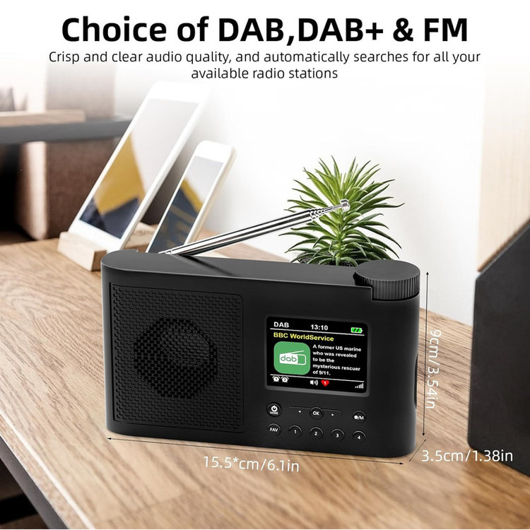 رادیو FM مدل O1201F4585 دارای خروجی هدفون