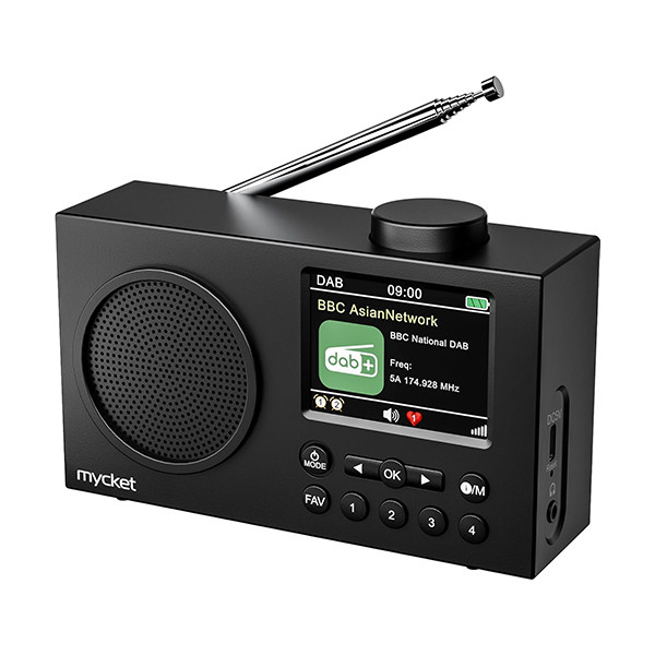 رادیو DAB/DAB+/FM مدل X-HS-D009-6 دارای درگاه ارتباطی Bluetooth