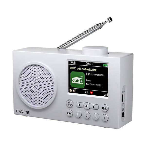 رادیو DAB/DAB+/FM مدل X-HS-D009-6 دارای درگاه ارتباطی Bluetooth