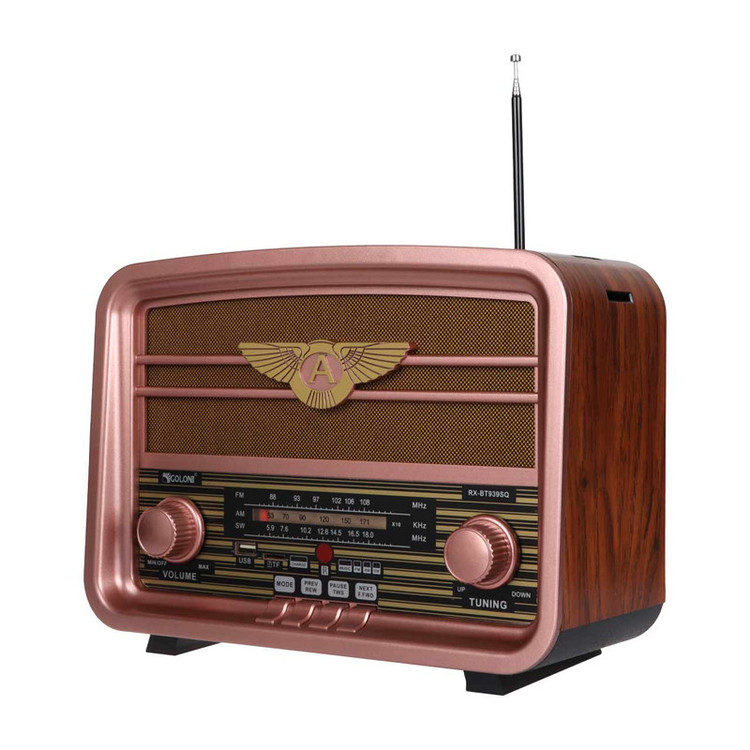 رادیو اسپیکر FM، AM، SW گولون مدل RX-BT939SQ دارای پورت USB