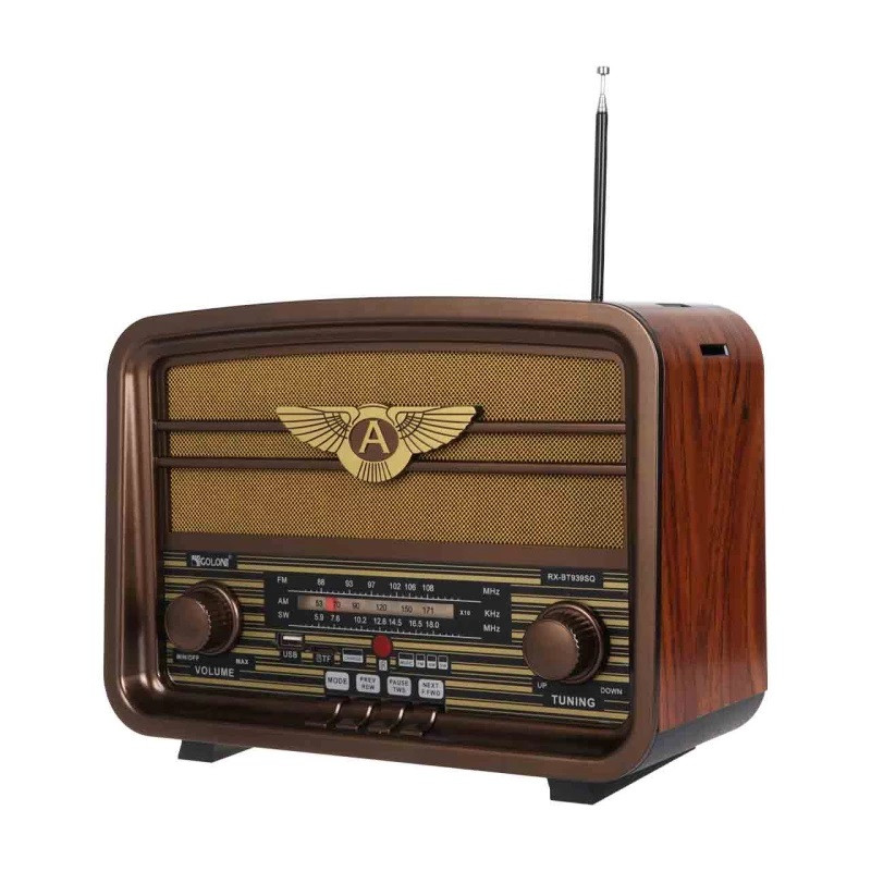 رادیو اسپیکر FM، AM، SW گولون مدل RX-BT939SQ دارای پورت USB
