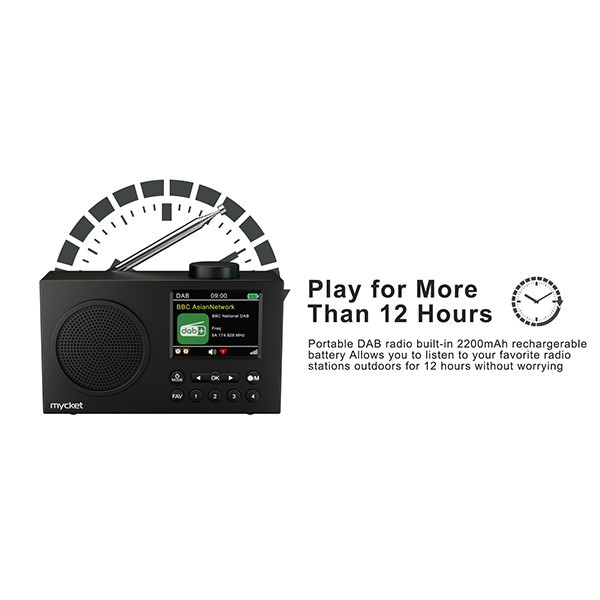 رادیو اسپیکر FM، AM مدل XXX-HS-D009-666 دارای Bluetooth