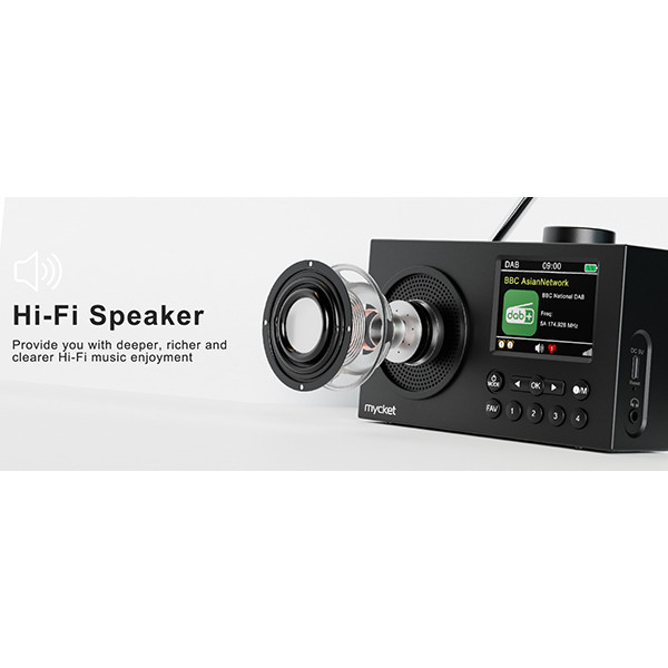 رادیو اسپیکر FM، AM مدل XXX-HS-D009-666 دارای Bluetooth