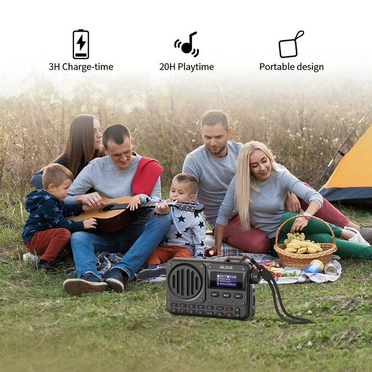 رادیو FM ام لایو مدل BV800 دارای Bluetooth