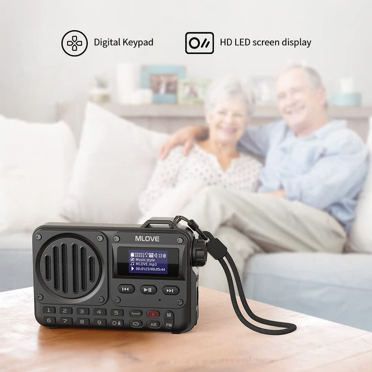 رادیو FM ام لایو مدل BV800 دارای Bluetooth