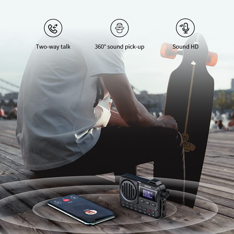 رادیو FM ام لایو مدل BV800 دارای Bluetooth