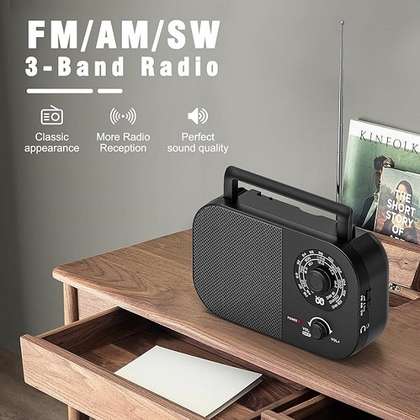 رادیو AM, FM, SW مدل W-912
