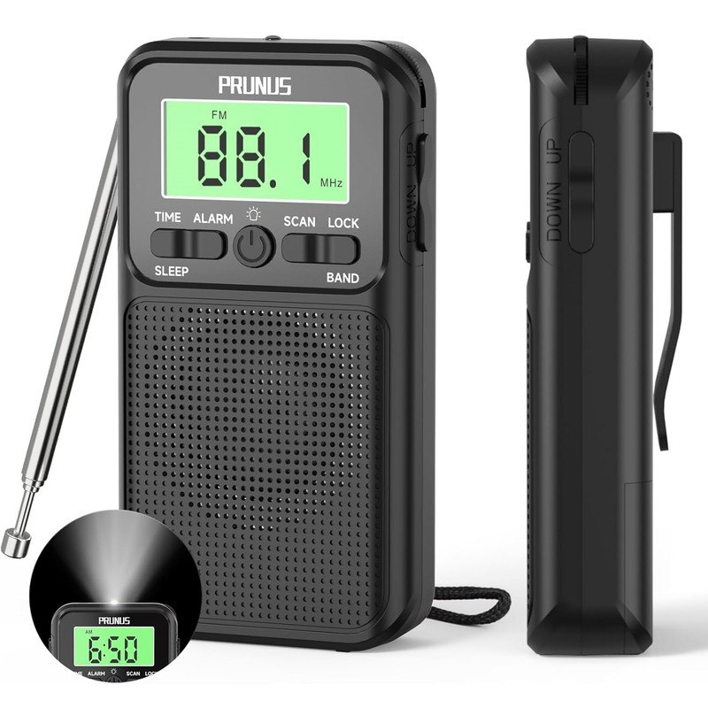 رادیو FM، AM پرونوس مدل J-128 دارای خروجی هدفون