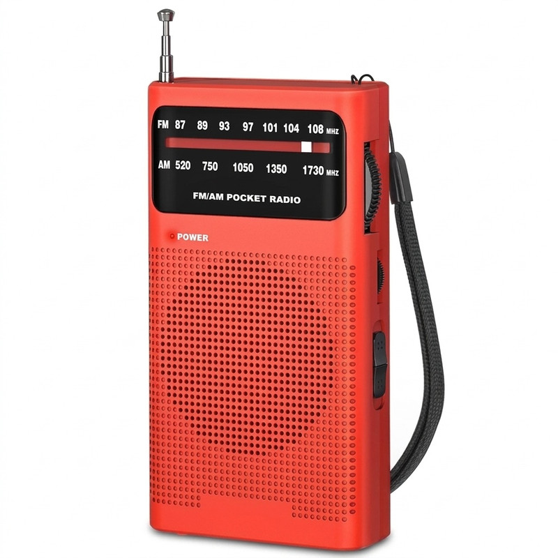 رادیو FM، AM مدل W-905 دارای خروجی هدفون