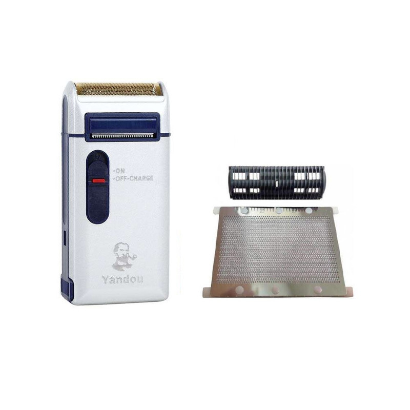 ماشین اصلاح موی صورت یاندو مدل Sv-w301u فویلی صفر زن با تیغه استیل ضد زنگ، باتری قابل شارژ با 60 دقیقه استفاده، طراحی ارگونومیک و قابلیت شستوشو به همراه تیغه و توری یدک