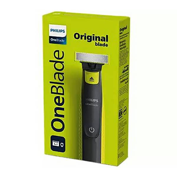 ماشین اصلاح موی صورت فیلیپس مدل QP2724 با تیغه استیل پیشرفته، اصلاح صفر زن با اندازه 0.1 میلیمتر، ضد آب، شارژی با باتری نیکلی هیدرید فلزی، قابلیت اصلاح تر و خشک، همراه با 3 عدد شانه قابل تنظیم، وزن 250 گرم