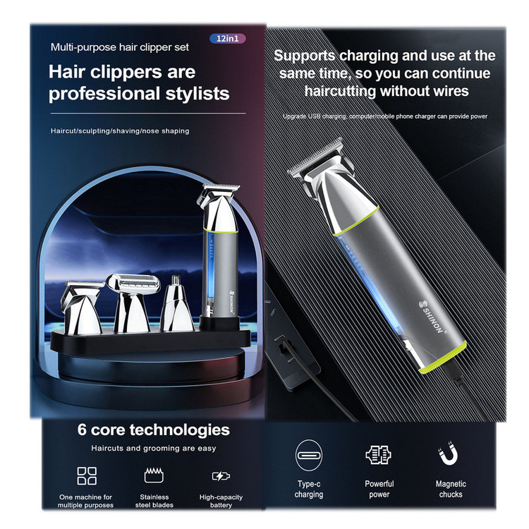ماشین اصلاح موی سر و صورت شینون مدل S-3419