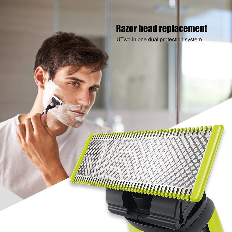 ماشین اصلاح موی صورت و بدن فیلیپس مدل OneBlade Sensitive با تیغه تیتانیوم پیشرفته، طراحی ارگونومیک، مقاوم در برابر آب، قابلیت اصلاح با شماره صفر، استفاده به صورت خشک و مرطوب