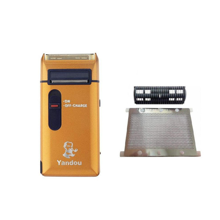 ماشین اصلاح موی صورت فویلی یاندو مدل SV-316U با تیغه استیل ضد زنگ، طراحی ارگونومیک، باتری قابل شارژ با 30 دقیقه استفاده و تیغه و توری یدک