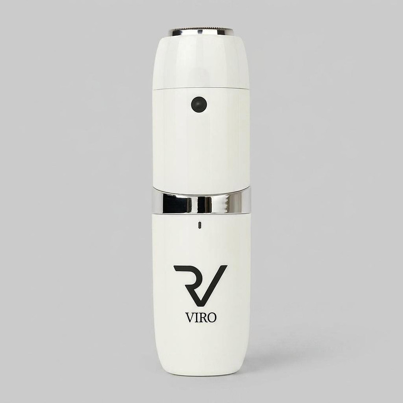 ماشین اصلاح موی صورت بانوان مدل LS-01 با تیغه استیل ضد زنگ، طراحی ارگونومیک، منبع انرژی باتری غیرقابل شارژ، مناسب اصلاح صورت، چانه و بالای لب
