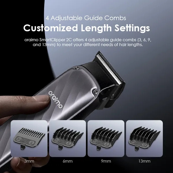 ماشین اصلاح سر و صورت شارژی اورایمو مدل smart Clipper 2c