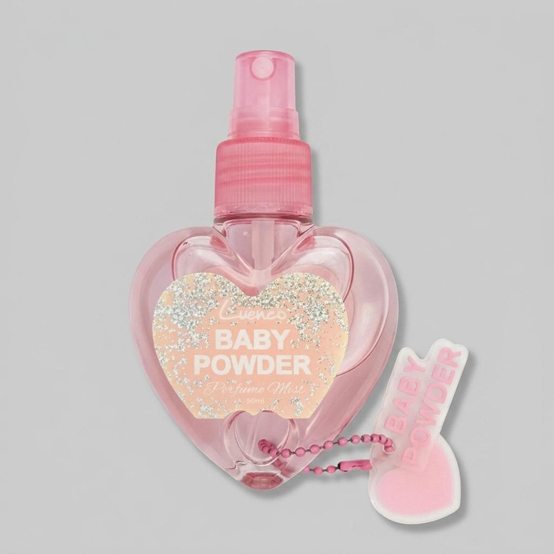 عطر جیبی زنانه لونکو مدل Baby Powder با رایحه شیرین حجم 50 میلی‌لیتر