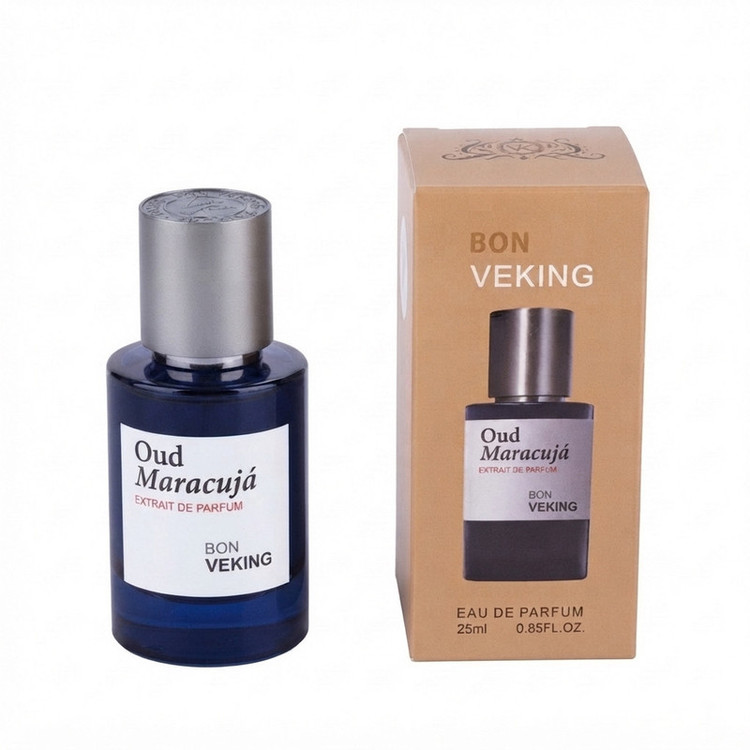 عطر جیبی مردانه بن وکینگ مدل Oud Maracuja با رایحه گرم و تلخ حجم 25 میلیلیتر