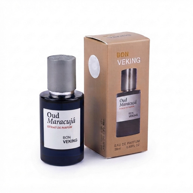 عطر جیبی مردانه بن وکینگ مدل Oud Maracuja با رایحه گرم و تلخ حجم 25 میلیلیتر