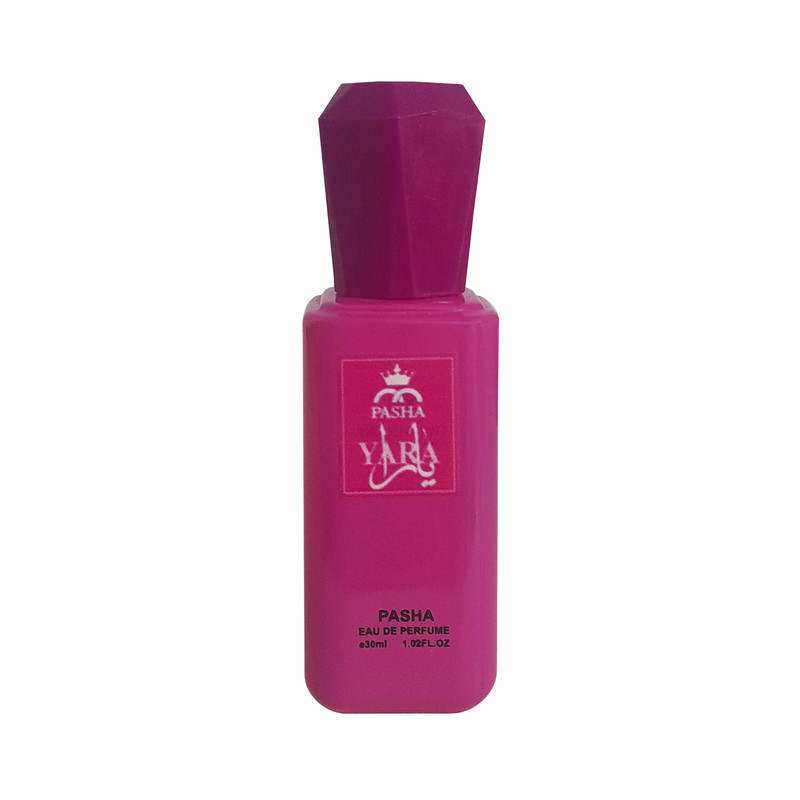 عطر جیبی زنانه پاشا مدل یارا با رایحه گرم و شیرین حجم 30 میلی لیتر