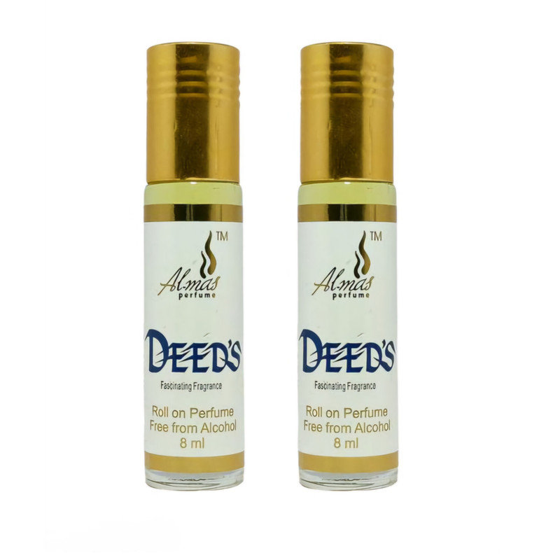 عطر جیبی الماس مدل DEEDS با رایحه خنک حجم 8 میلیلیتر